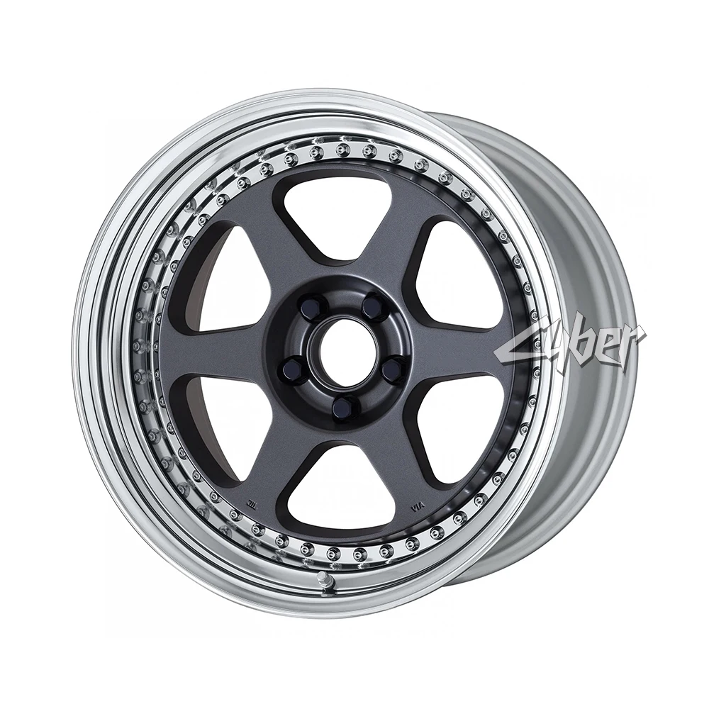 WORK MEISTER L1 3 Piece Forged Aluminum Wheel Alloy Rim Deep Dish Stanced Full Reverse for Supra, ,,