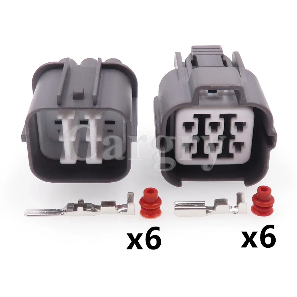 1 Set 6P 6181-0074 6189-0133 6918-0330 Car Window Lifter Motor Wire Socket AC Assembly for Honda Nissan Automobile Accessories