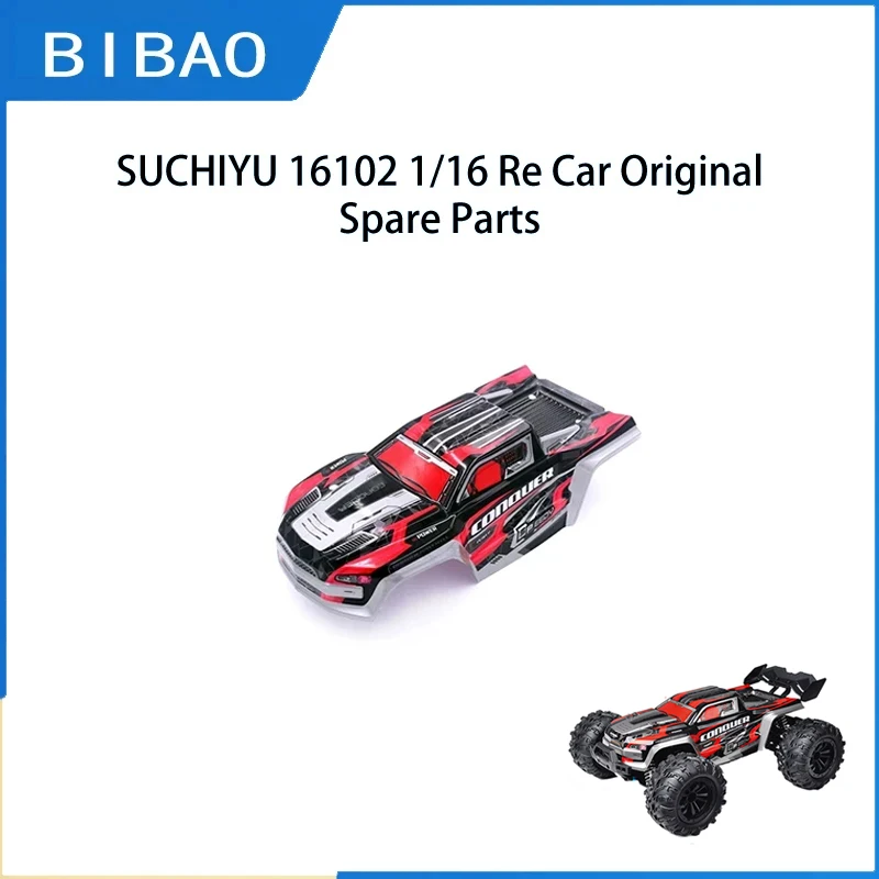 

SCY 16102 1/16 RC Car Original Spare Parts 6221 Car shell red Suitable for SCY 16101 16102 16103 Car