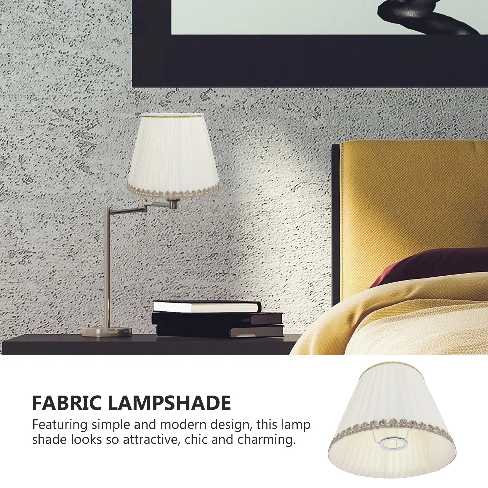

Floor Light Cloth Lampshade Wall Lamp Shade Barrel Fabric Lamp Shade Decorative Ceiling Chandelier Pendant Table Light