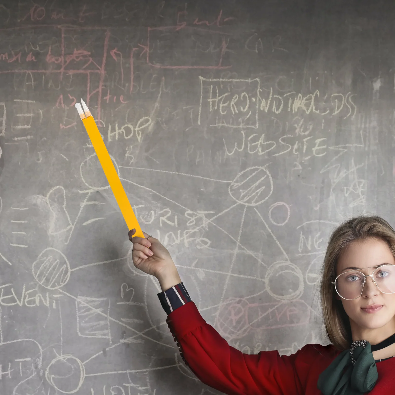 Professional Multi-Use Math Compass Blackboard Drawing Tool Geometry Learning Tool for Teachers Students School Supplies