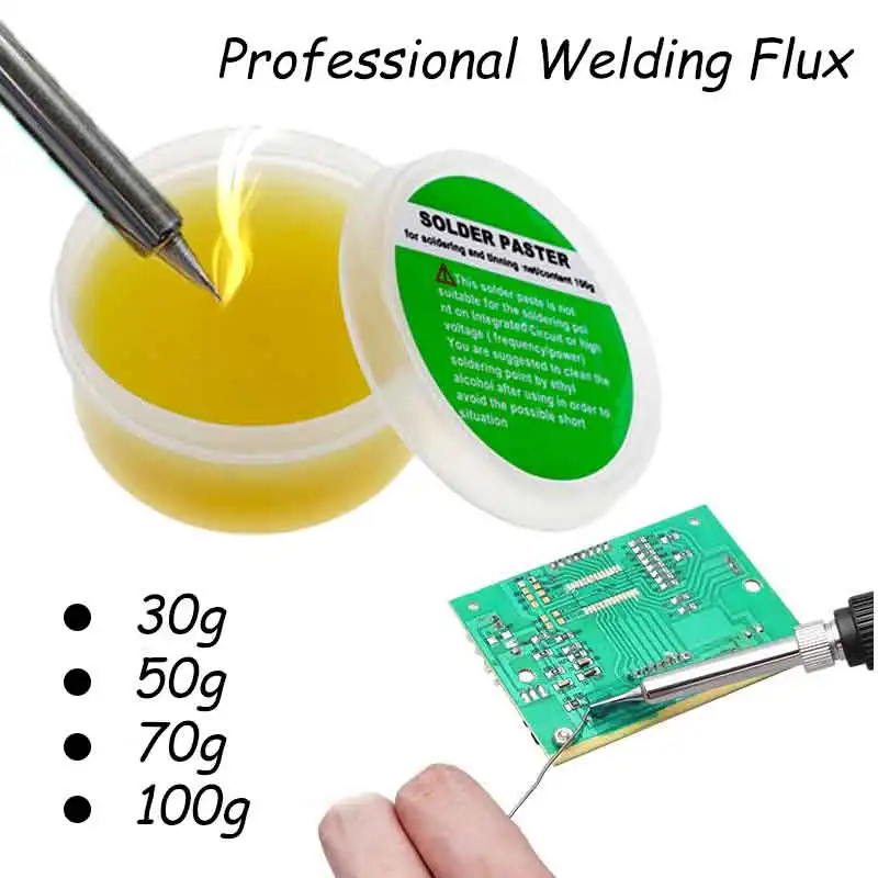 Solder Paste Professional Welding Flux Lead-free Soldering Repair Paste Rosin Soldering Flux for Circuit Soldering Components