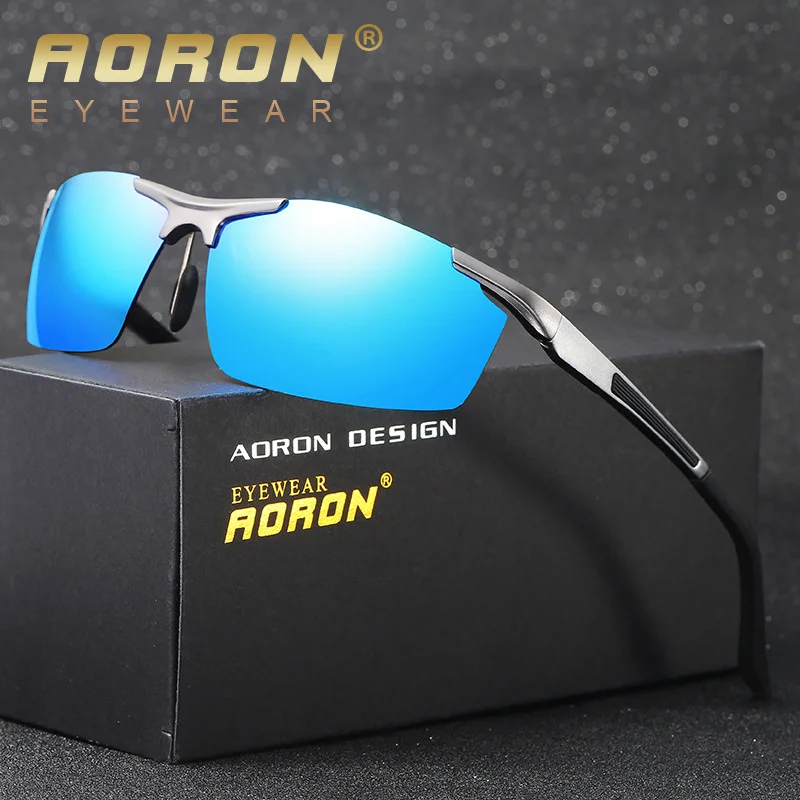 

Direct sale of sports aluminum magnesium polarizing sunglasses night vision aluminum magnesium riding glasses 8530 film