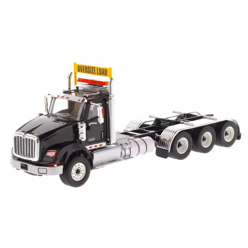 Diecast Model DM 71009 1/50 Scale INTERNATIONAL Universal HX620 Three-axis Truck,container tractor truck Trailer Alloy model