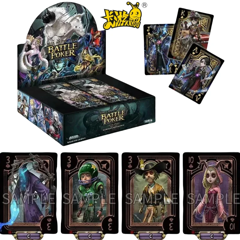kayou-identite-v-cartes-bataille-poker-ex-coa-carte-lydia-jones-freddy-riley-rare-personnage-d'anime-carte-a-collectionner-enfants-jouets-cadeau