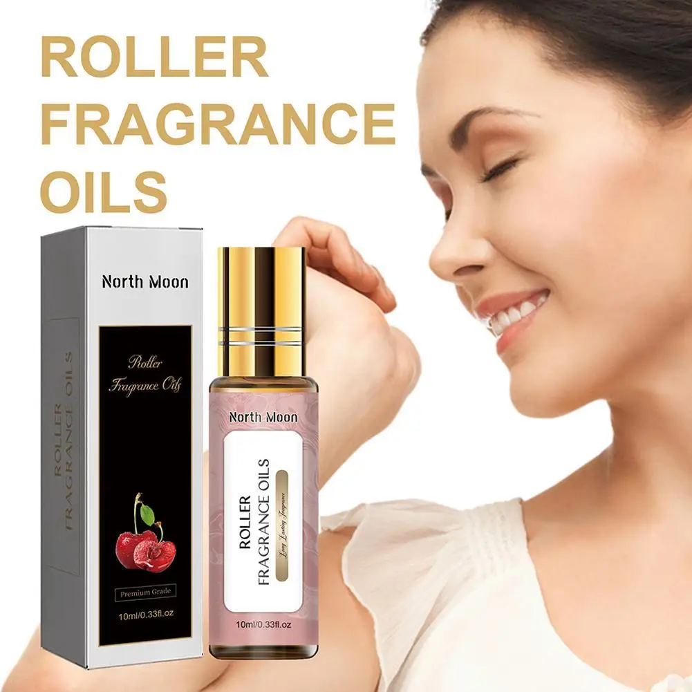 

10ML Roll-on Perfume Oil for Women Long-lasting Light Fragrance Lily Sandalwood Women Attract Men Pheromone Oil