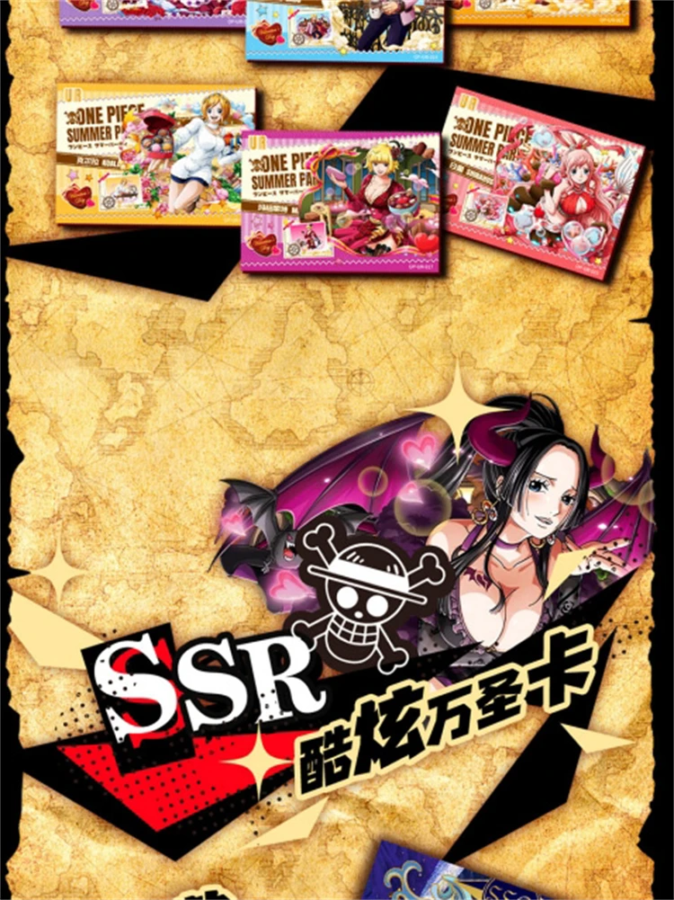 One Piece Anime Sammelkarten Booster Box Kollektion Mehrere Serien Luffy Zoro Seltene Folien-Hologramm-Karten, TCG CCG Sammlerstücke – Detail 26