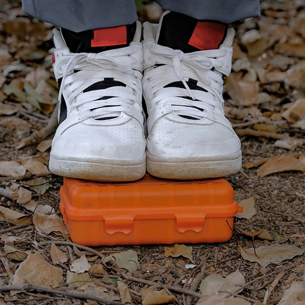 

2pcs Waterproof Sealing Box Plastic Shockproof Storage Container For Outdoor Camping Gear Tools Dry Boxes Sealed Travel