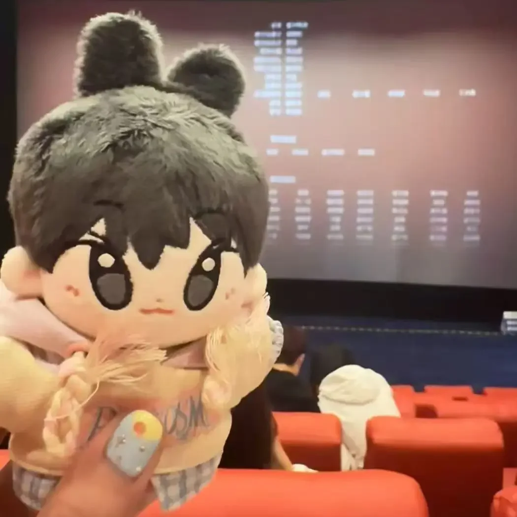 Idol 10 cm DoYoung Cartoon-Plüschpuppe, Schlüsselanhänger, schöner Rucksack, Anhänger, Fans, Geschenke, Sammlung