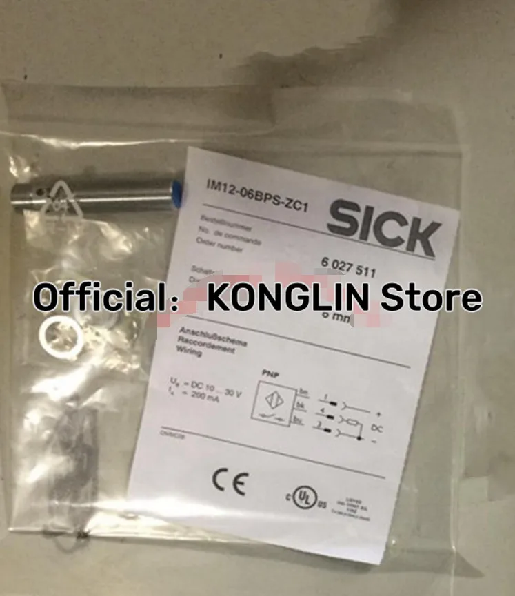 

1 шт. SICK IM12-06BPS-ZC1 бесконтактный переключатель новый IM1206BPSZC1