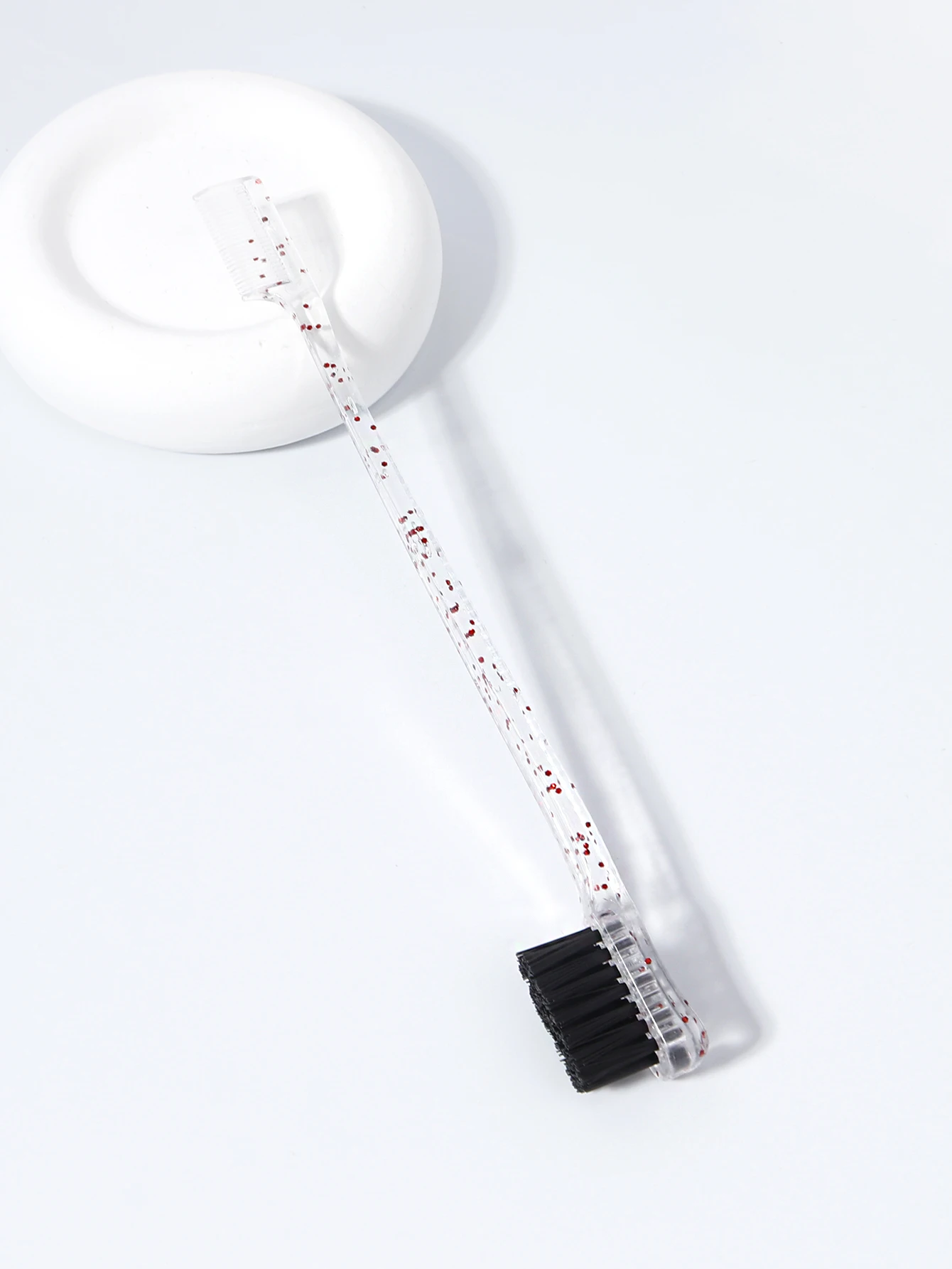 فرشاة التحكم في الحواف على الوجهين، فرشاة حافة الشعر ذات التصميم الطبيعي، فرشاة الحواجب، خاصة للشعر الحقيقي