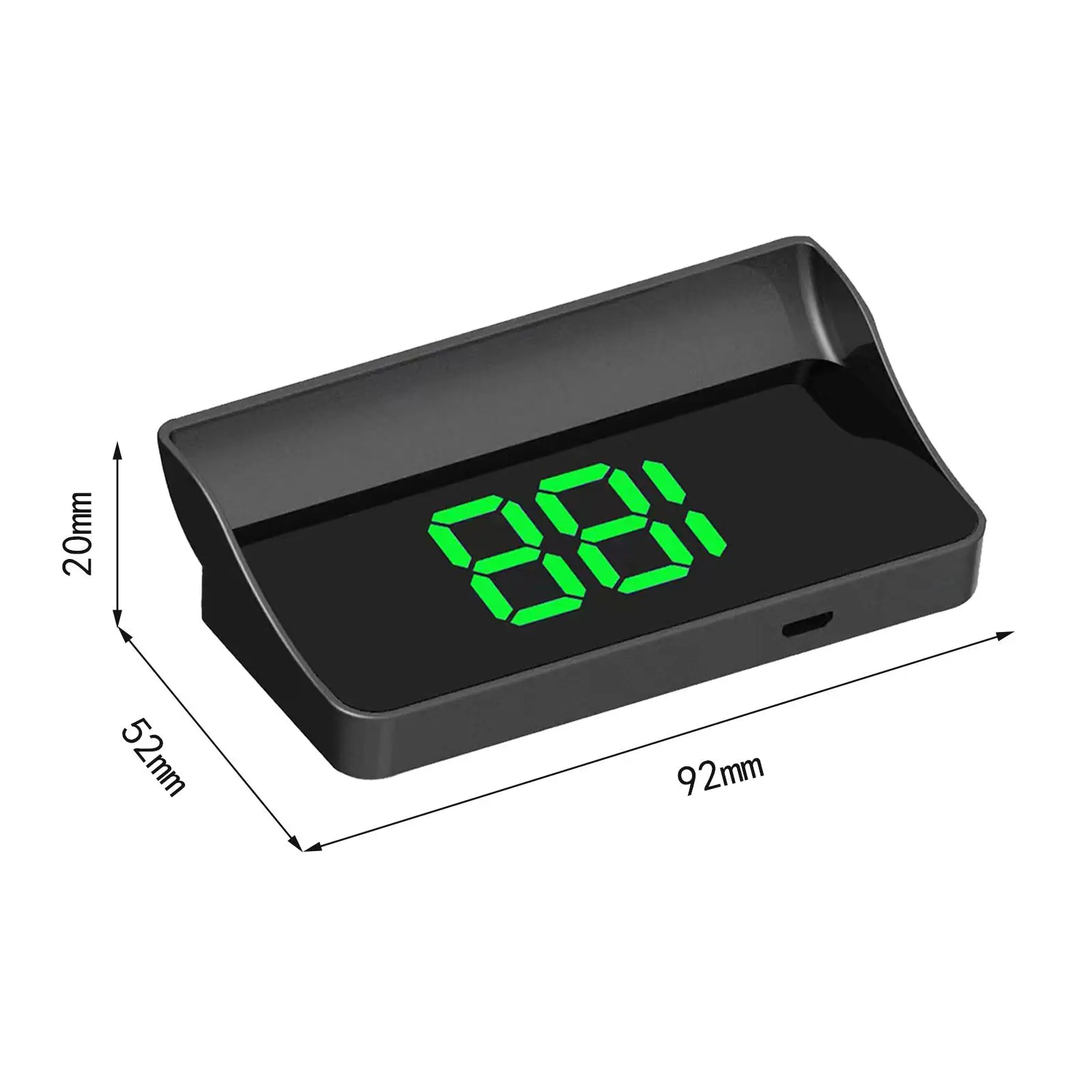 سيارة رئيس يصل سرعة متر عرض اكسسوارات السيارات إلكترونيات عداد السرعة التلقائي ل #6