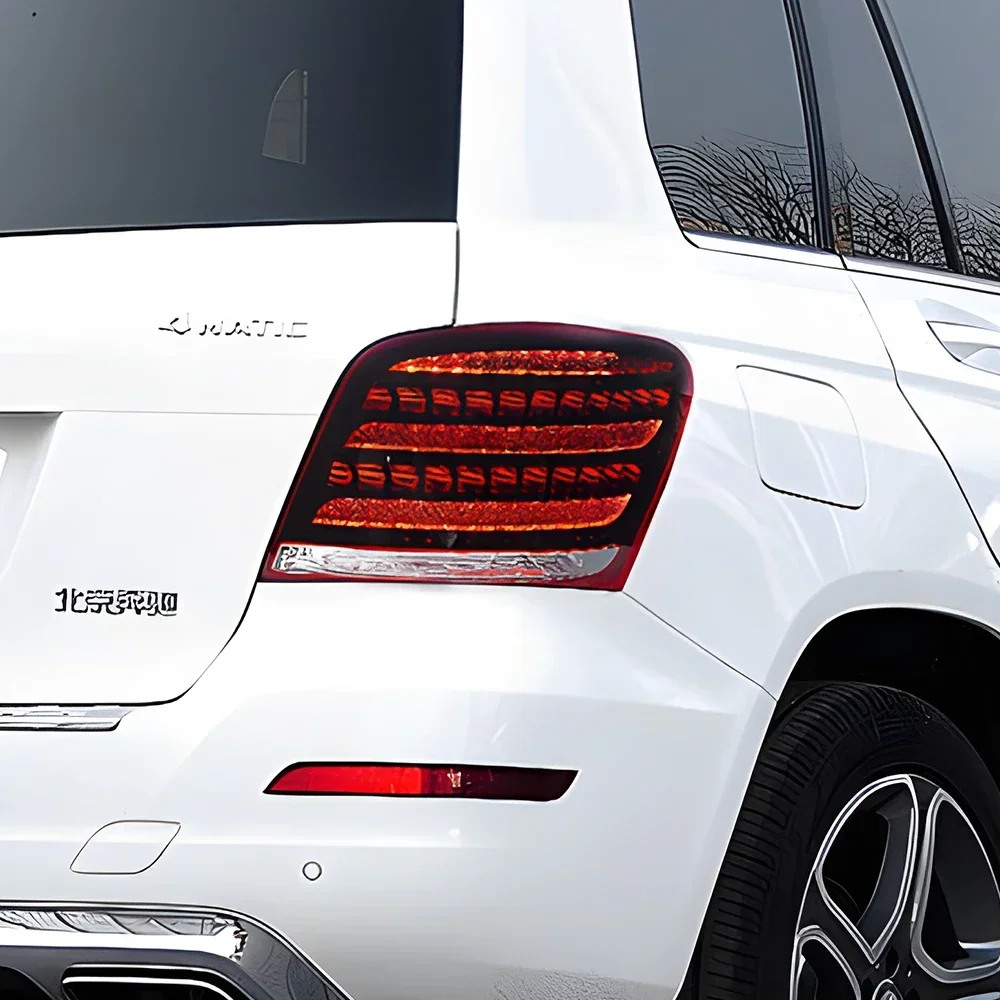

Авто задние фонари в сборе для Benz GLK200 GLK220 GLK250 GLK280 GLK300 2007-2015, светодиодные динамические поворотные автомобильные задние фонари, аксессуары