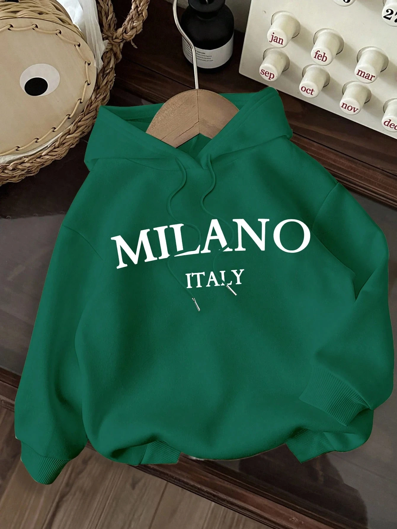 Womens Light Grey Cotton Hoodie Minimalist Casual Wear Drawstring Hood Soft Oversized Long Sleeve Pullover Sweatshirt for Daily