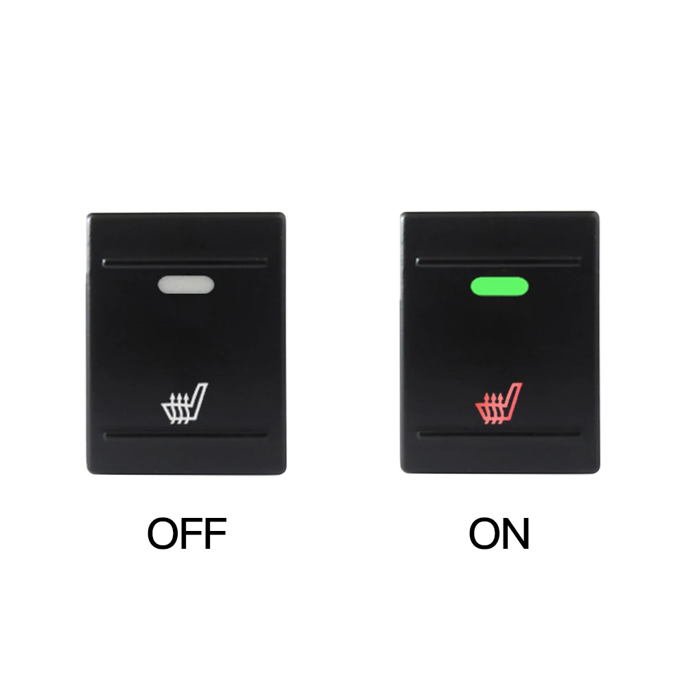 1pcs Amber LED Light Bar Dashboard Control Switch Button For VW Polo Mk4 2002 2003 2004 2005 2006 2007 2008 2009