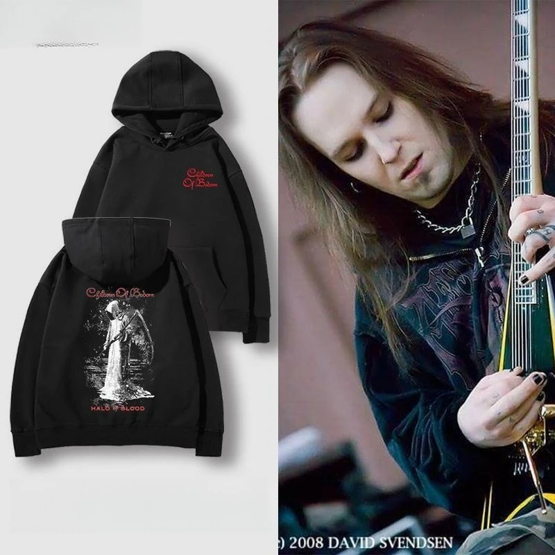 

Флисовая куртка Children of Bodom Children of Bodom с капюшоном для мужчин и женщин, летняя, осенняя, рок-н-ролльная группа, тяжелая металлическая куртка