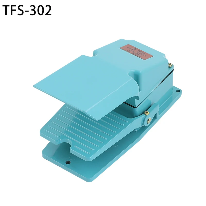 AC 250V 15A Antislip Metal Momentary Industrial Treadle Foot Pedal Switch TFS-302