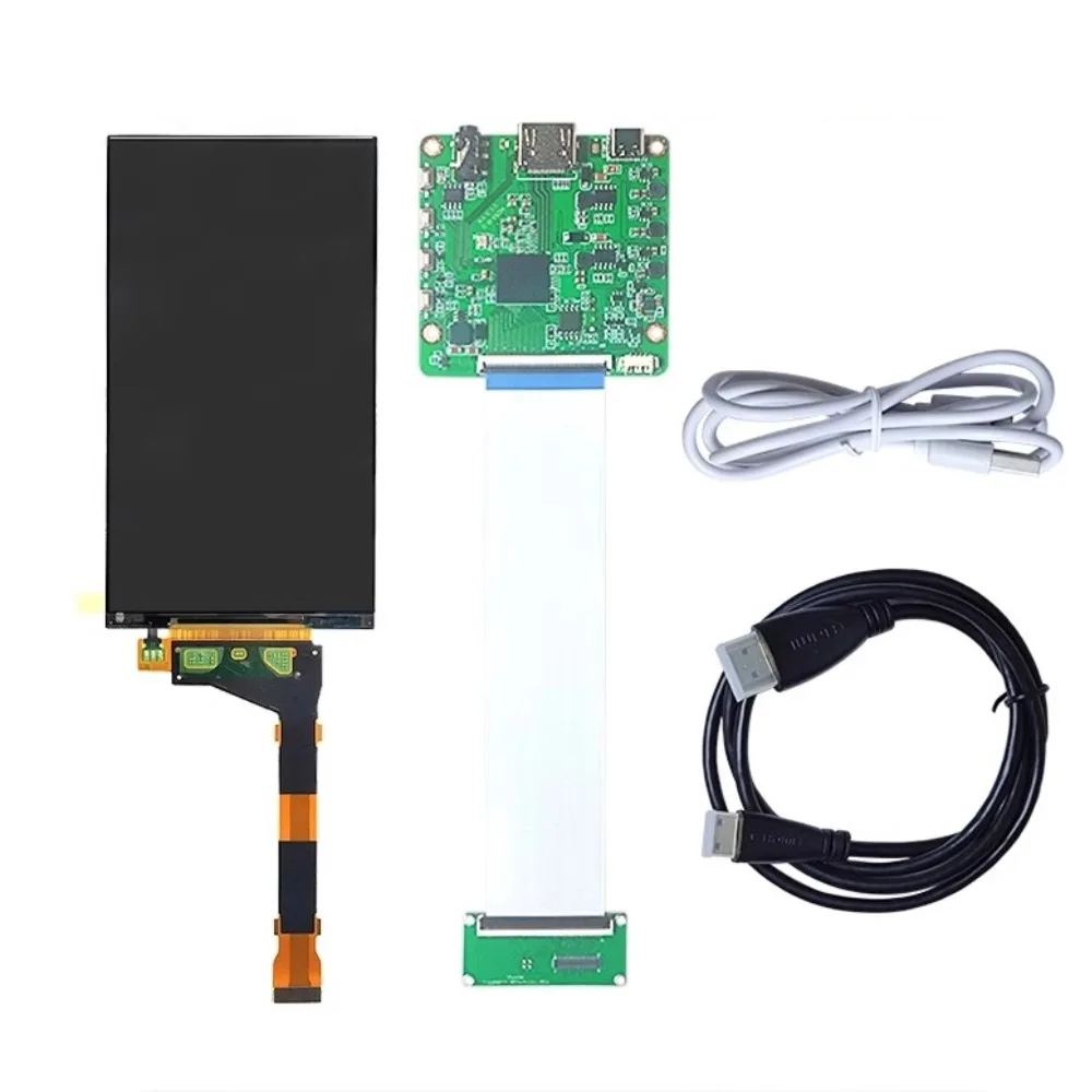

5.5-inch 2k high-definition LCD screen Raspberry Pi computer monitor with landscape adjustable brightness driver board