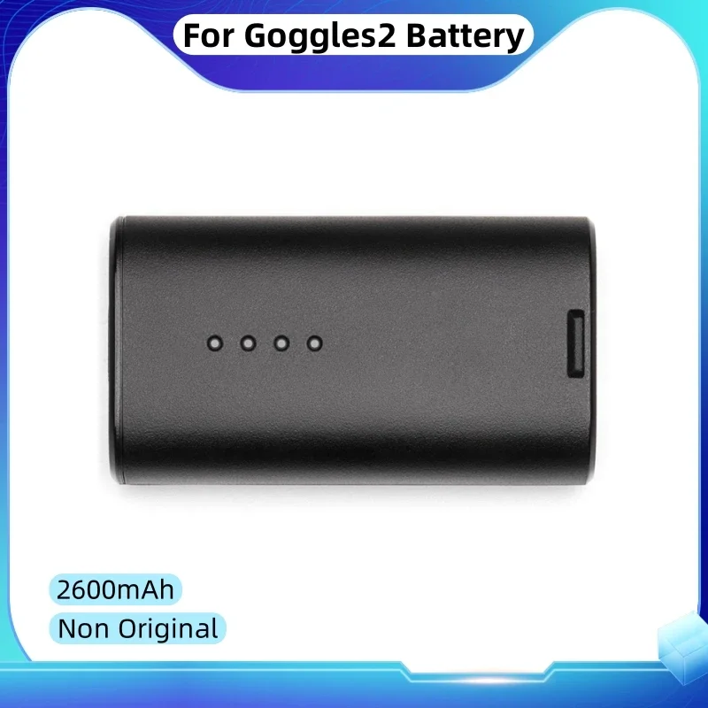 New FPV Goggles Battery for FPV Goggles V2 and FPV Goggles Provide Up To 110 Minutes of Battery Life Capacity 2600mAh in Stock