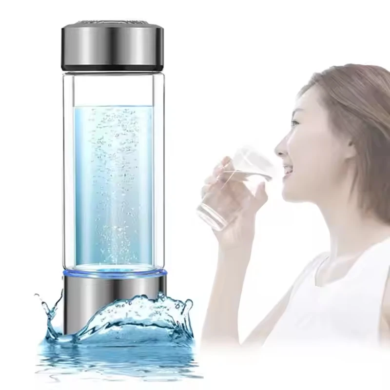 

Smart Hydrogen Alkaline Ionized Hydrogen Rich Water Bottle Ionizer Generator Portable Nano Hydrogen Water Bottle