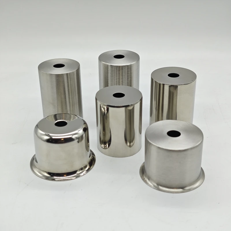 E26/E27 Outdoor Lamp Cups: Stainless Steel, Mirror/Brushed Finish, Fit Plastic/Ceramic/Bakelite Cores