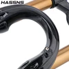 HASSNS MTB 포크 자전거 서스펜션 26/27.5/29 인치 120mm 여행 산악 자전거 조정 가능한 프론트 포크 오일 및 에어 퀵 릴리스 3