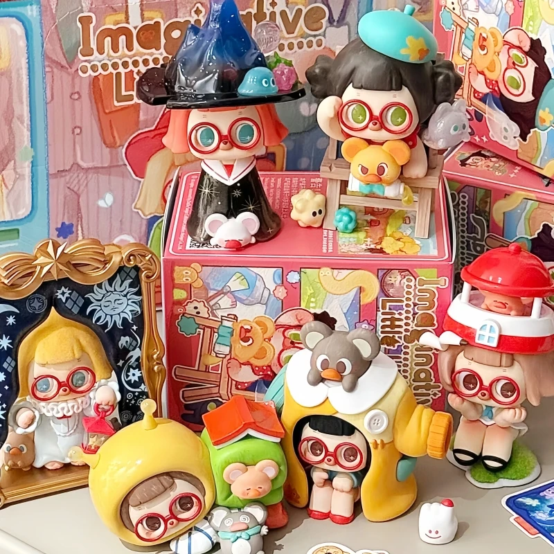 

Новые оригинальные перцовые необычные идеи "маленькая шляпа серии слепая коробка модная игрушка настольное украшение подарок на день рождения