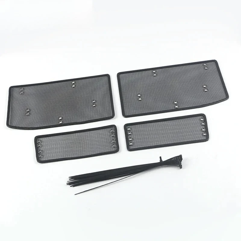 

Для Ford Edge 2019 2020 автомобильный аксессуар, вставка на переднюю решетку, сетка против насекомых, пыли, мусора, внутренняя крышка из нержавеющей стали, сетка