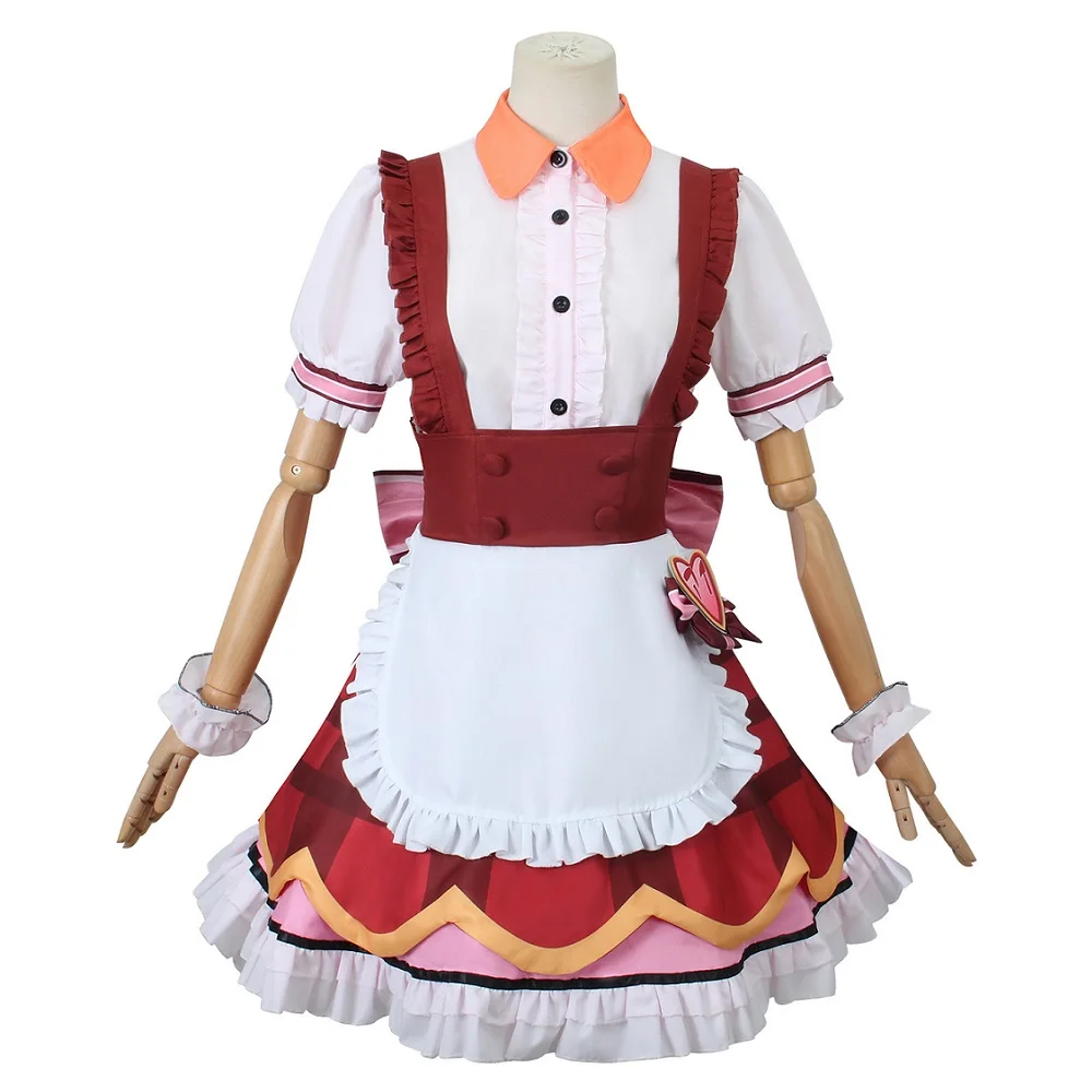 

Unisex Anime Cos Hoshino Ai Maid Cosplay Costumes Halloween Christmas Party Uniform Sets Suits