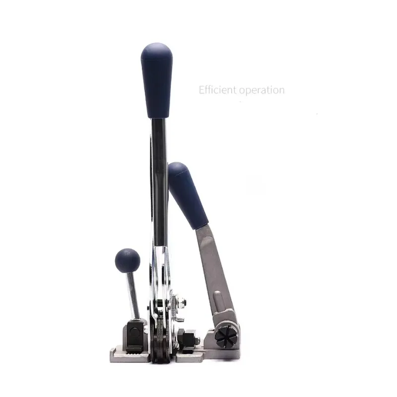 Factory Price Manual 13mm PP Straps Three in One  Packing Banding Strapping Tool Packaging Machine for Carton Box view 5