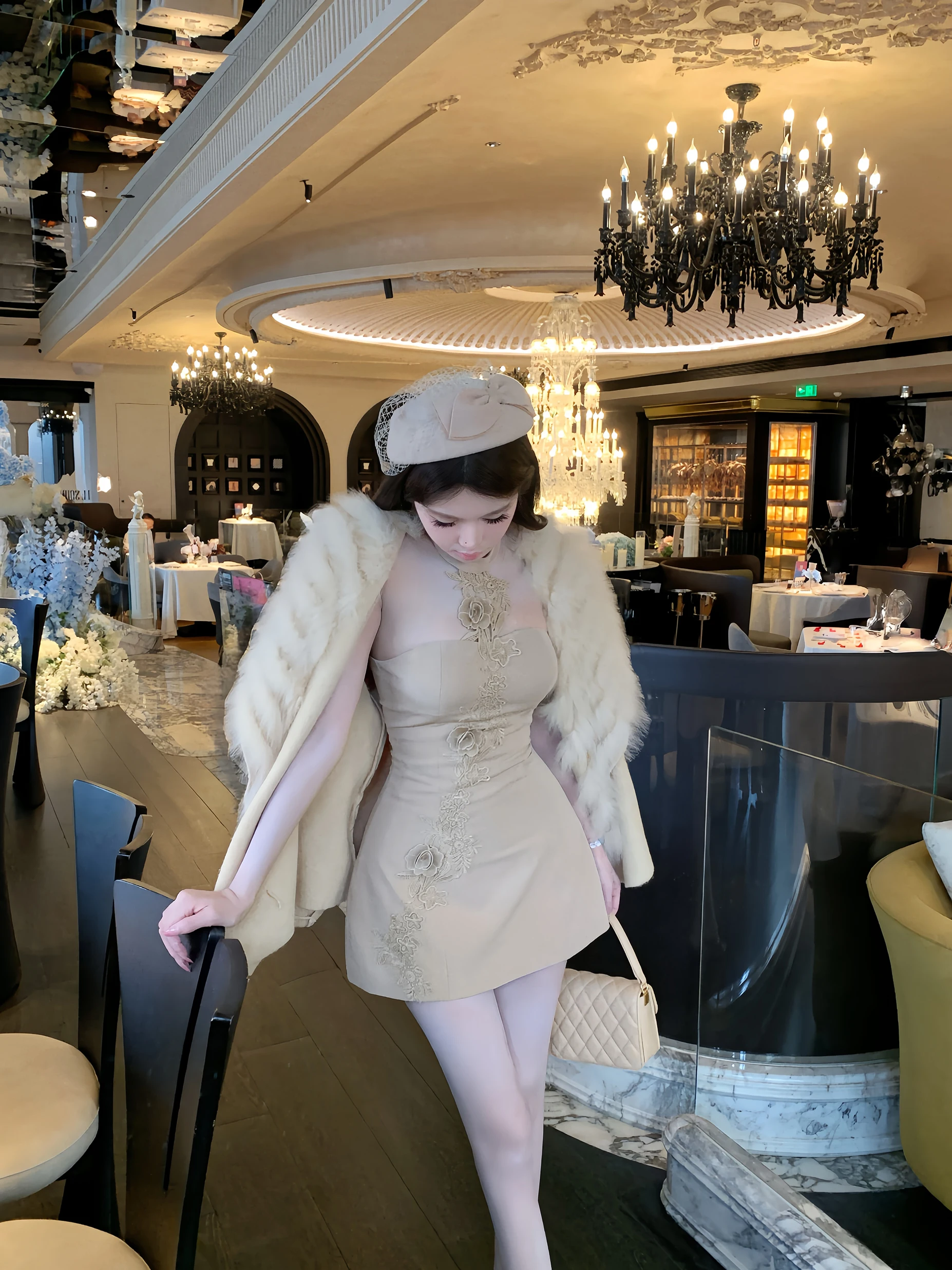 

Новая женская осенне-зимняя юбка Swan Ne с завышенной талией, А-силуэт, стройнящая, элегантная, модная