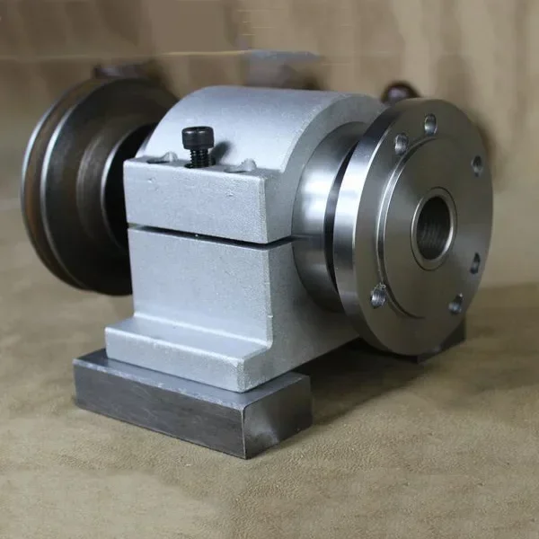 80/100/125/130/160 lathe spindle/carpentry/DIY/metal lathe assembly/bead machine/three-jaw/four-jaw chuck flange