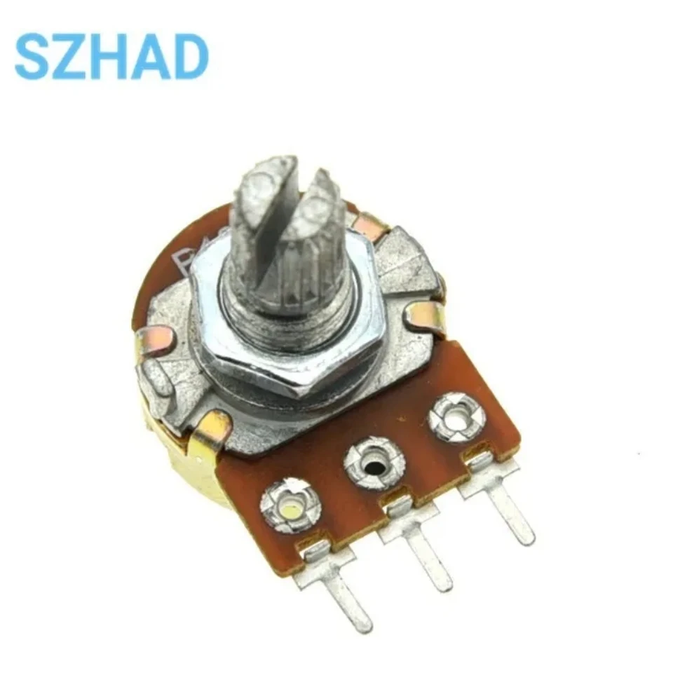 5 teile/beutel wh148 Einzel gelenk verstärker potentiometer 10k 20k 50k 100k 500k ..... L: 15mm