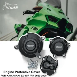 For Kawasaki Ninja ZX-10R ZX-10RR ZX 10R ZX10R ZX10RR 2023 2024 2025 Motorcycle Engine Cover Sets Bonnet Protector Engine Cover