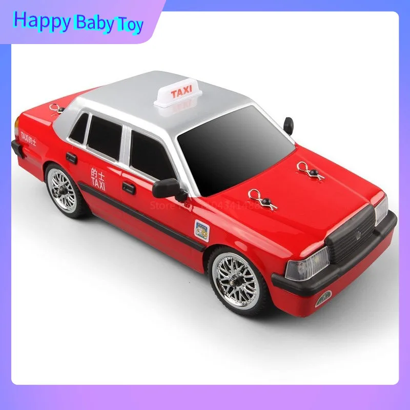 New Mn38 1:16rc Model Toy Car Full Scale High Speed Simulation Drift Remote Control Car Hong Kong Taxi Children'S Toy Car Gift