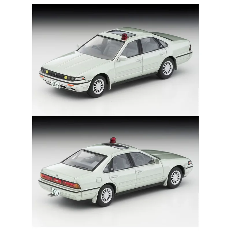 TAKARA TOMY TOMYTEC 1/64 TLV Vol.11 Madamada Abunai Deka NISSAN CEFIRO Legering Speelgoed Motorvoertuig Diecast Metaal Model