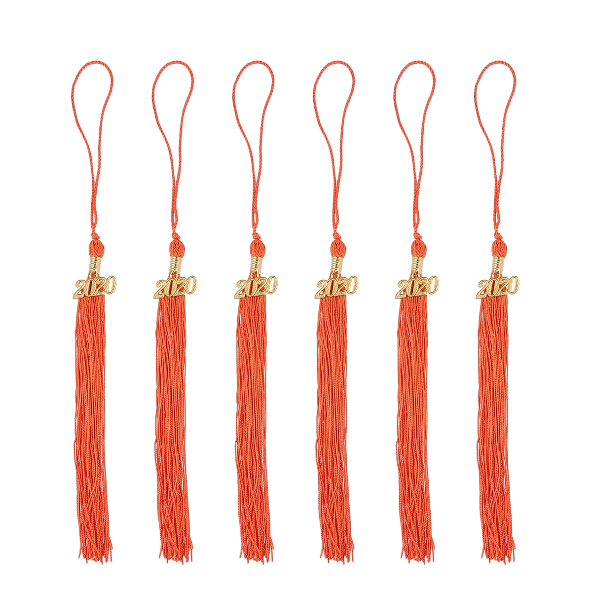 

6pcs Graduation Tassels Hat Decoration Cap Accessories Tassel For Graduation Party Favor Keepsake 2020 Ceremony Decor