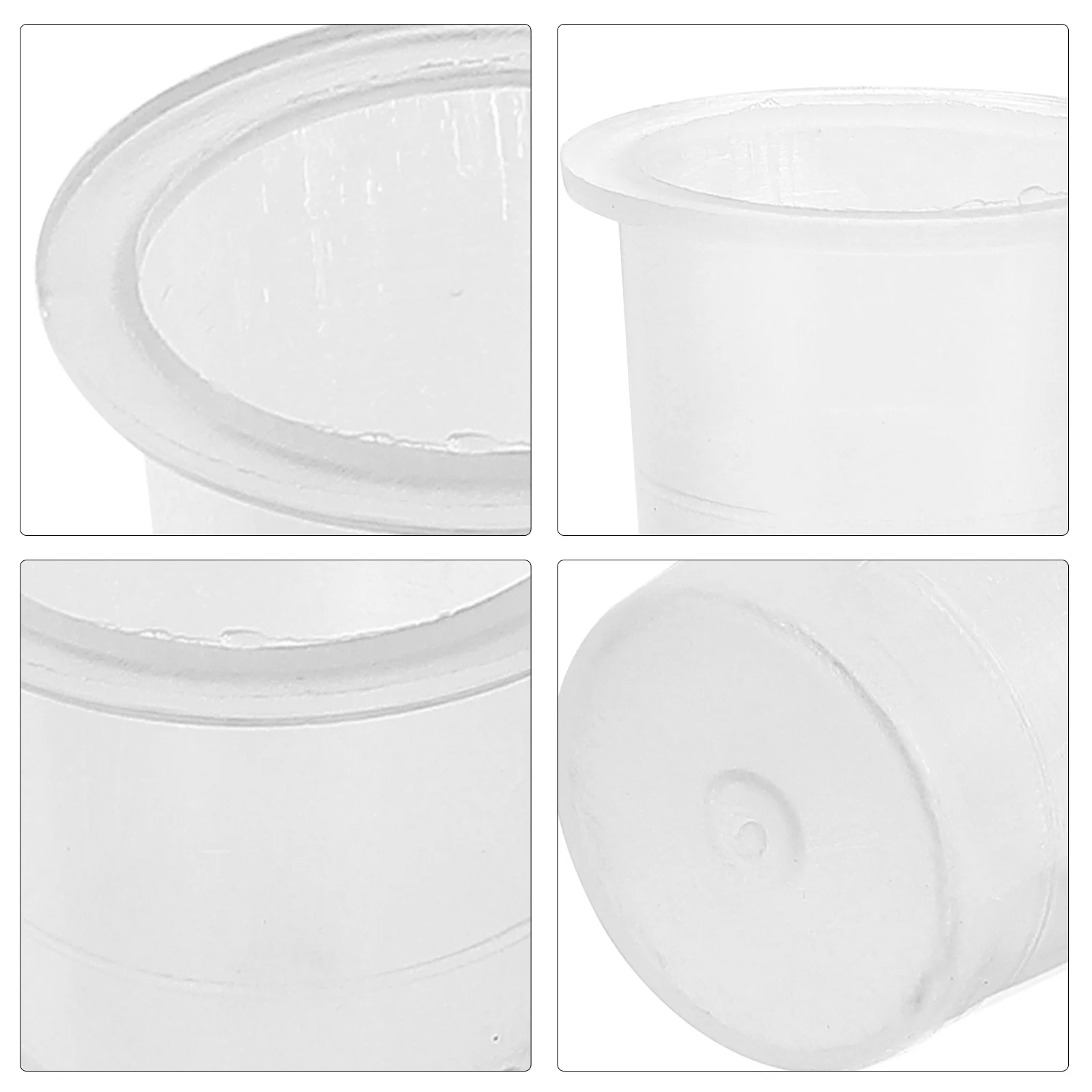 

1000Pcs Ink Cup Paint Cup Plastic Pigment Holder Durable Practical Easy Carry Superimposed Professional Artists Tattoo