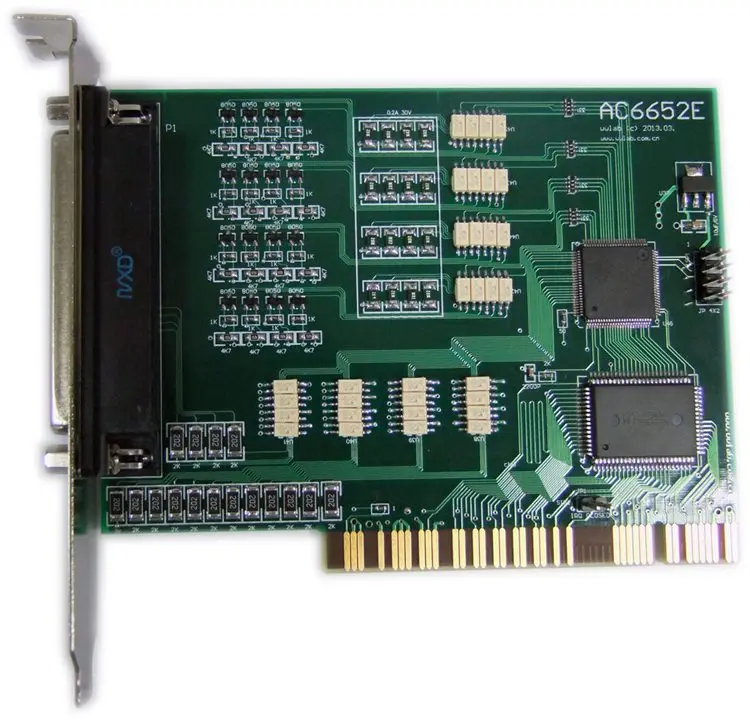 

AC6652E изоляция платы ввода-вывода шины PCI 16-way in 16-out коммутационная Входная и выходная карта