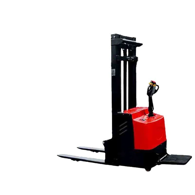 Reinforced all-electric forklift station driving-type walking 1.5 tons 2 tons battery lift stacker automatic loading
