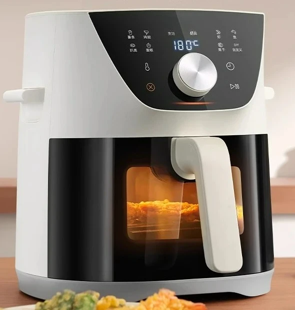

No turning over household automatic intelligent large-capacity multi-function electric fryer without oil