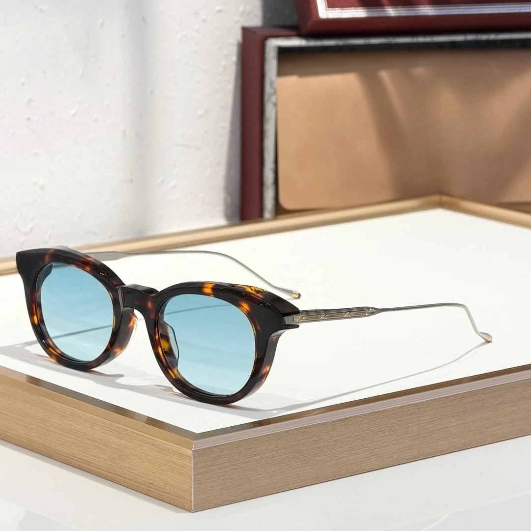 

HISAO 2026 New Cat Eye Acetate Sunglasses Handcrafted Designer Vintage UV400 Classical Fashion Unisex