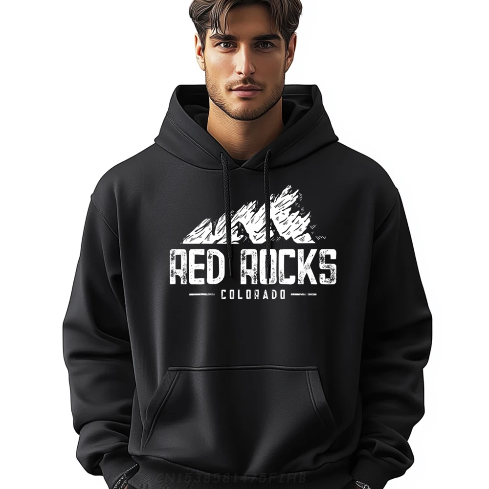 

Red Rocks Morrison Colorado Visit Cool Autumn Round Neck Mens Hoodies Outdoor Sweatshirt Latest Long Sleeve Hoodies