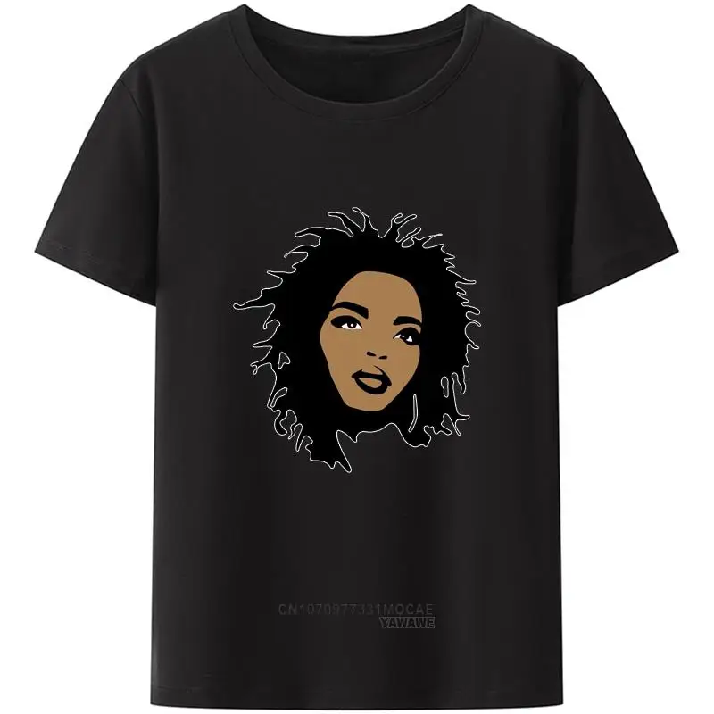 Classic Fugees Lauryn Hill Wyclef Jean Pras Vintage Black Shirt Mans Unique Short Sleeves O-Neck TShirt Top Tee Camisetas Mujer