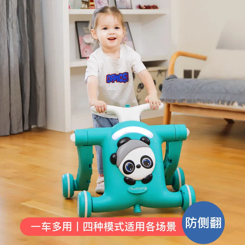 

Baby walker baby trolley anti-o-leg multi-functional anti-rollover learning walking toy car