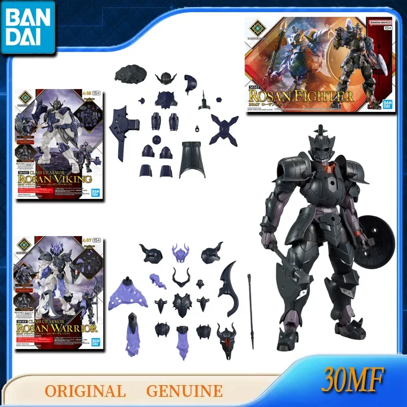 

Bandai Original Genuine GUNDAM 30MF ROSAN FIGHTER VIKING WARRIOR Anime Action Figures Toys Kids Gift Assembly Model Ornaments