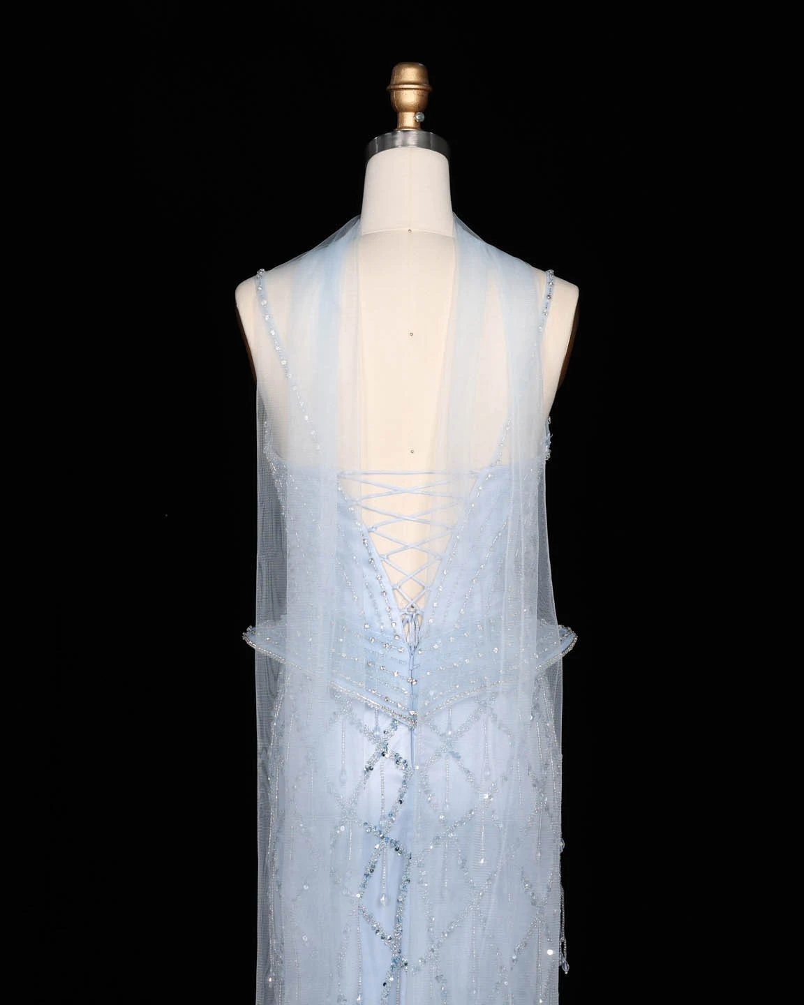 Sharon Said Abendkleid Luxuriöses Meerjungfrauenkleid mit Herzausschnitt, Tüll, Kristallkorsett, Dubai, formelle Party, Hochzeitsgast, Kleider SS118, Maßanfertigung – Detail 10