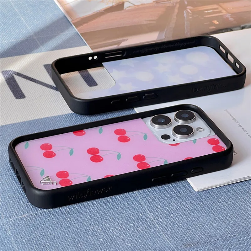 حافظات هاتف Wildflower Danielle Guizio لهواتف iPhone 16pro 16plus 12 13 14 15 16 Pro Max Plus 15pro Taylor Giavasis WF