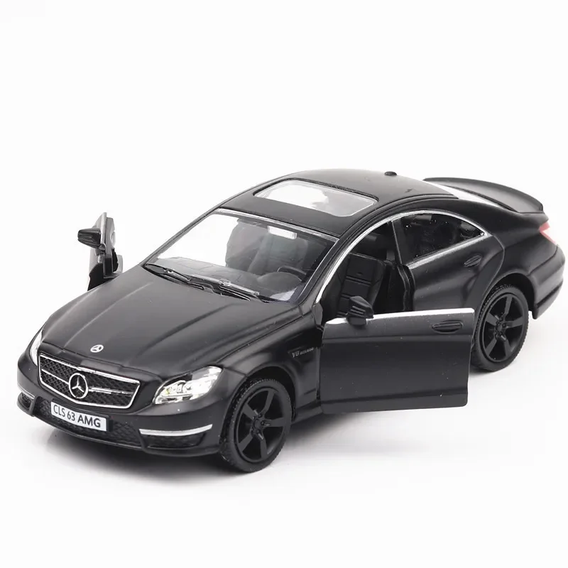 1:36 Mercedes Benz CLS 63 AMG Scale Car Model Miniature Art Figure Metal Diecast Vehicle Home Office Decorative Ornament A57