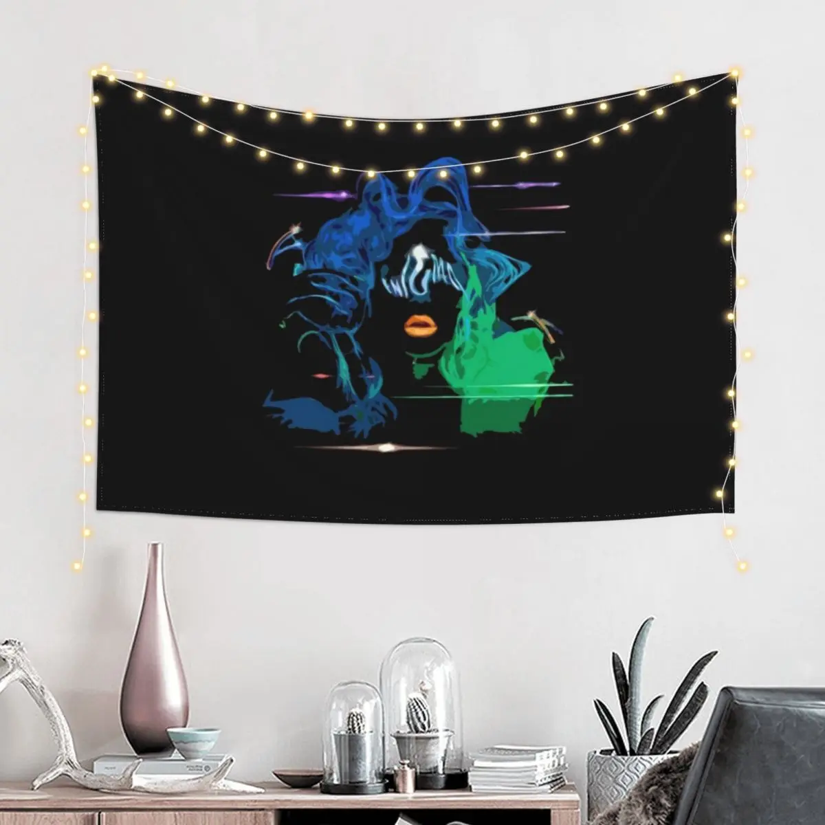 

Enigma Lady Gaga Tapestry Room Decorations Aesthetic Home Decoration Accessories Wall Carpet Cute Room Things Tapestry